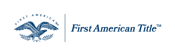 dark blue First American Title Logo