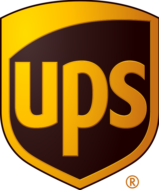 brown and yellow UPS Logo Shield 2017